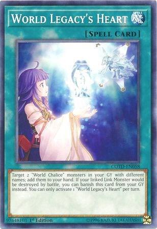 World Legacy's Heart (COTD-EN058) (COTD)