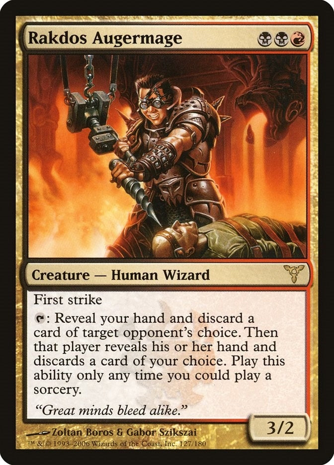 Image for Rakdos Augermage (127) (DIS) - Magic: The Gathering