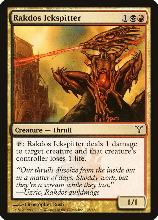 Image for Rakdos Ickspitter (128) (DIS) - Magic: The Gathering