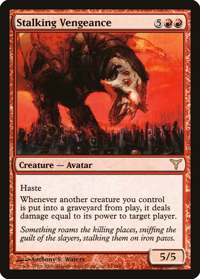 Image for Stalking Vengeance (73) (DIS) - Magic: The Gathering