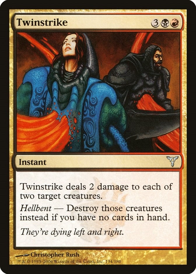 Image for Twinstrike (134) (DIS) - Magic: The Gathering