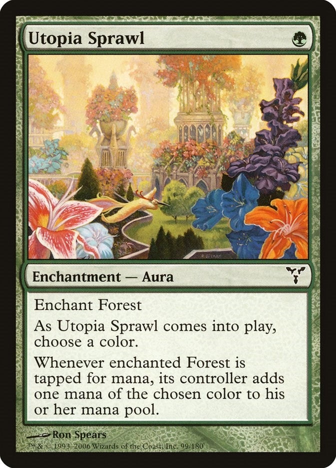 Image for Utopia Sprawl (99) (DIS) - Magic: The Gathering
