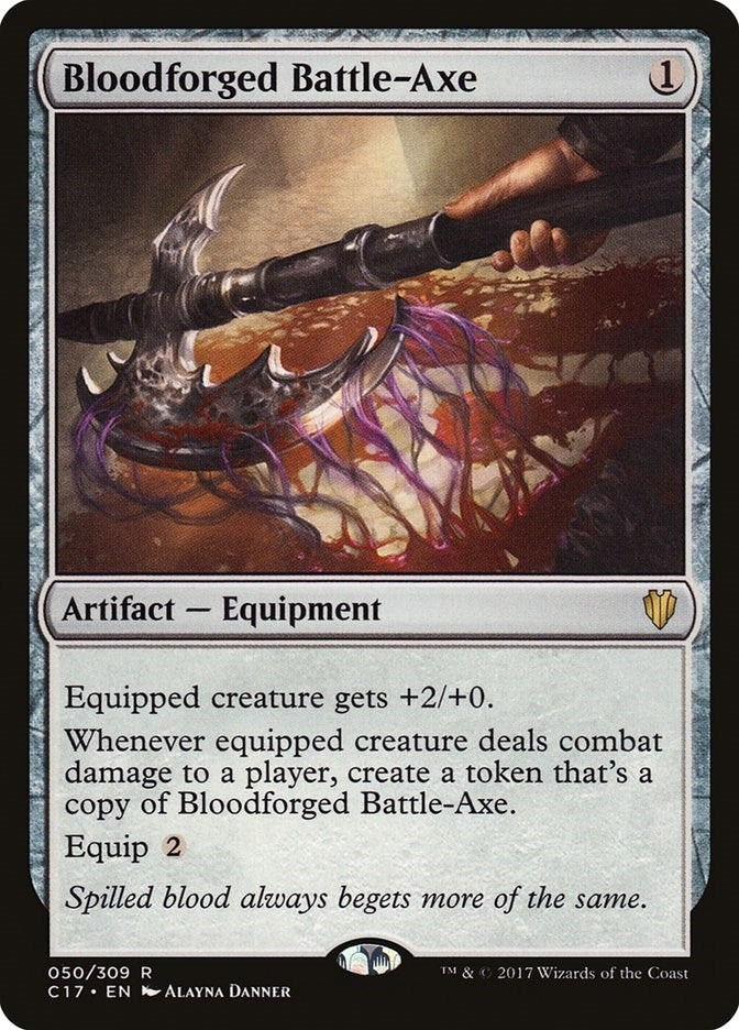 Bloodforged Battle-Axe (50) (C17)