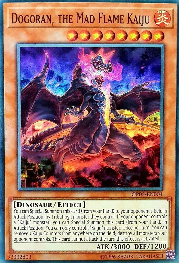 Dogoran, the Mad Flame Kaiju (OP05-EN004) (OP05)