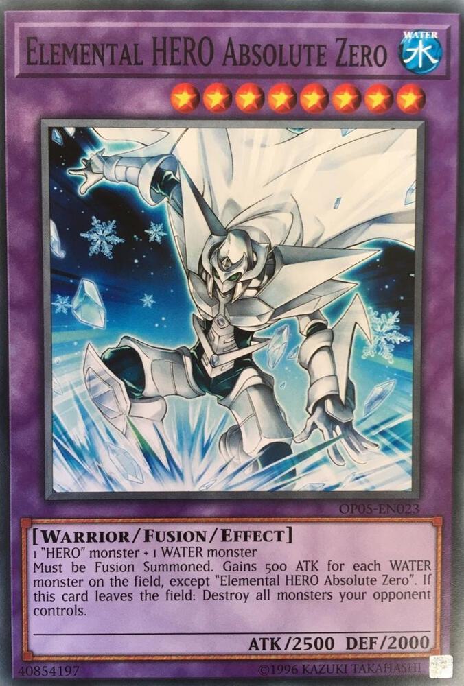 Elemental HERO Absolute Zero (OP05-EN023) (OP05)