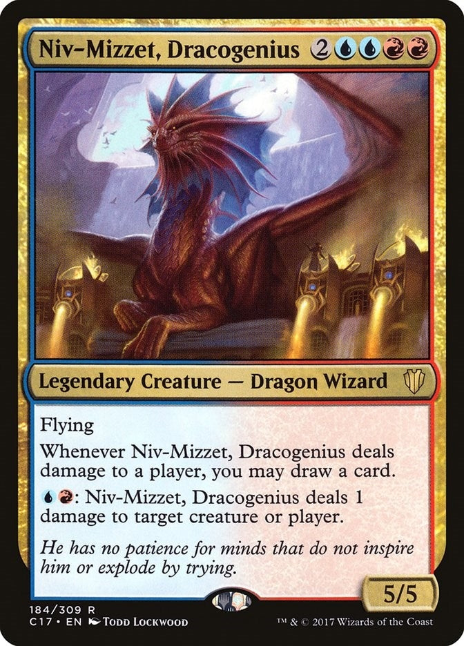 Niv-Mizzet, Dracogenius (184) (C17)