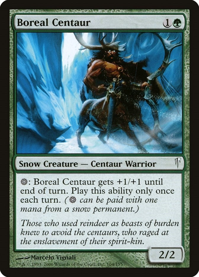 Image for Boreal Centaur (104) (CSP) - Magic: The Gathering