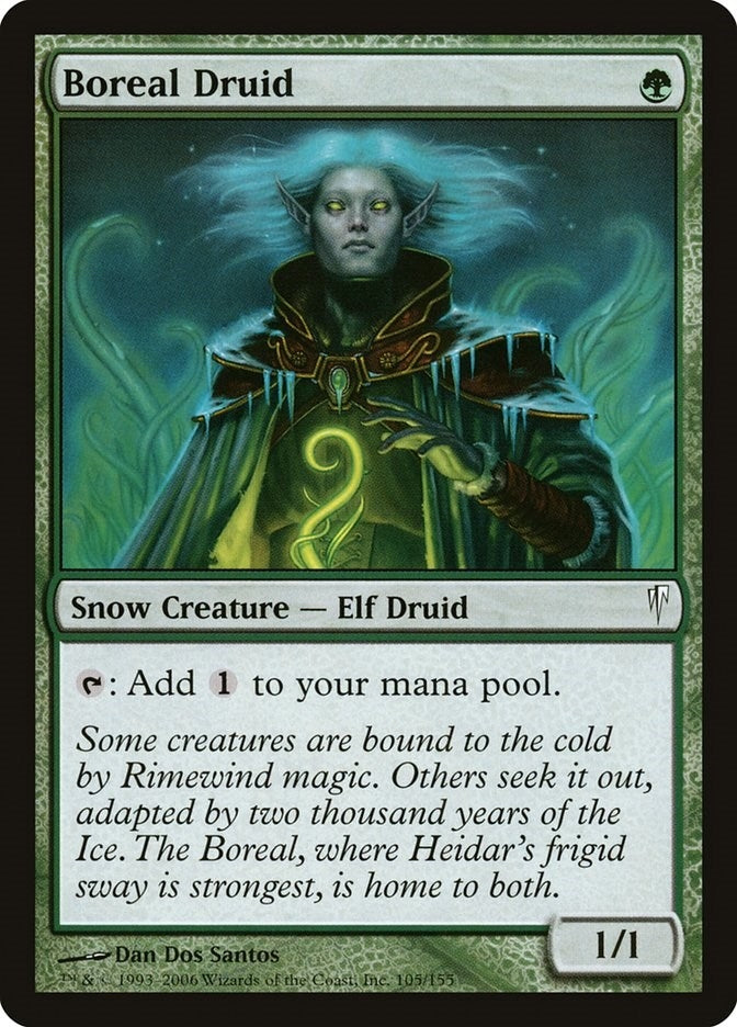 Image for Boreal Druid (105) (CSP) - Magic: The Gathering