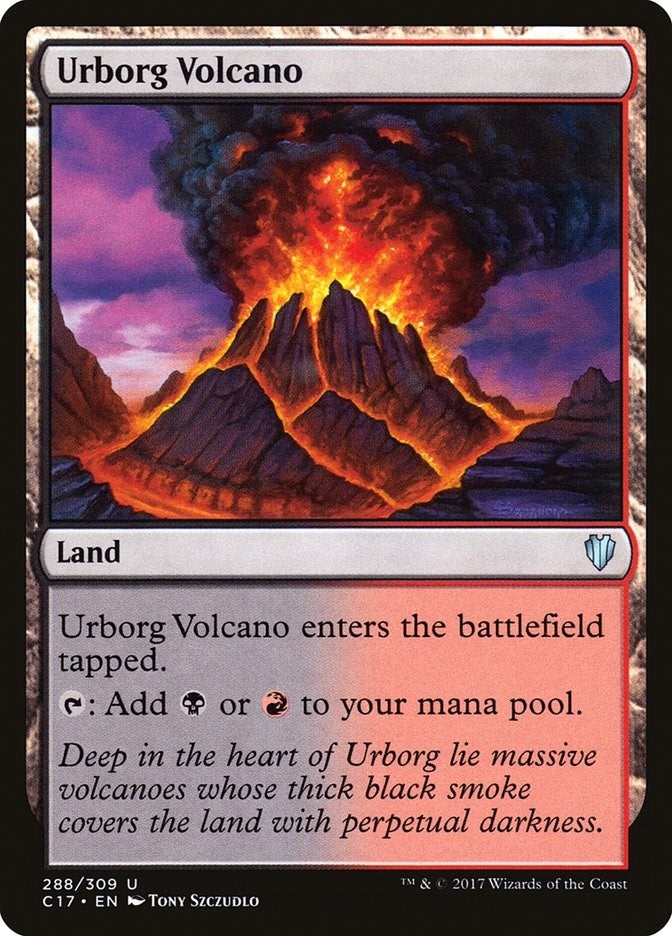 Urborg Volcano (288) (C17)