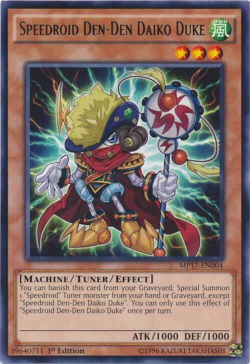 Speedroid Den-Den Daiko Duke (MP17-EN004) (MP17)