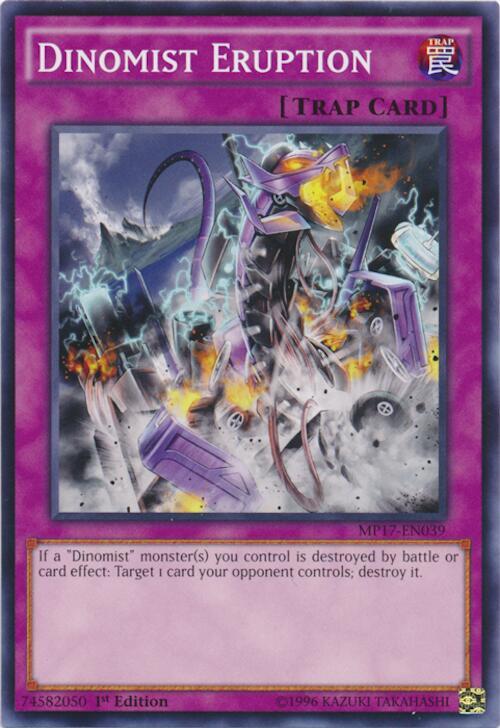 Dinomist Eruption (MP17-EN039) (MP17)