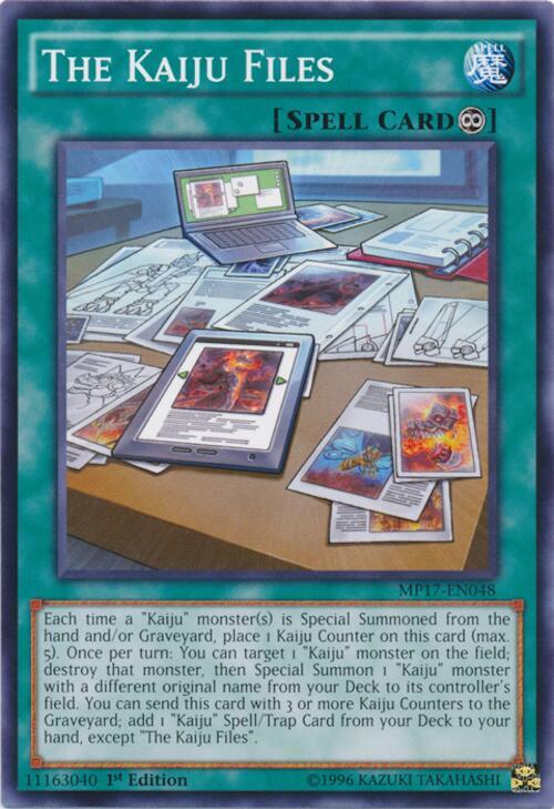 The Kaiju Files (MP17-EN048) (MP17)