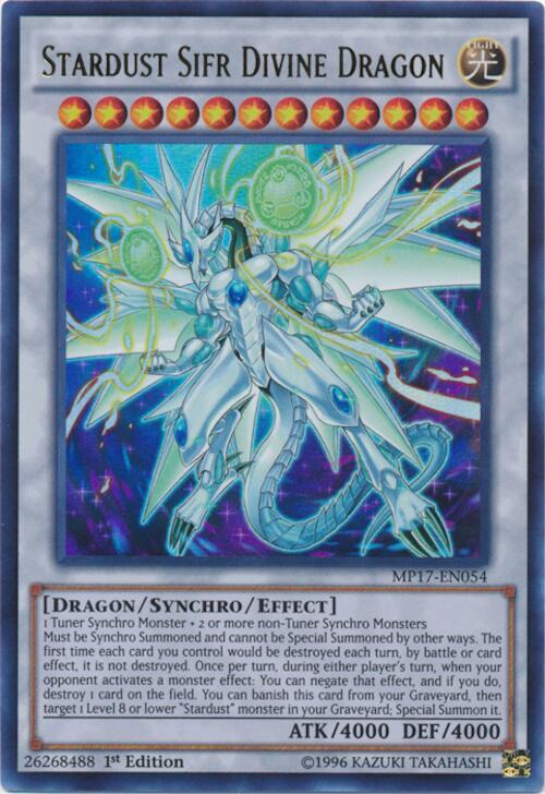 Stardust Sifr Divine Dragon (MP17-EN054) (MP17)