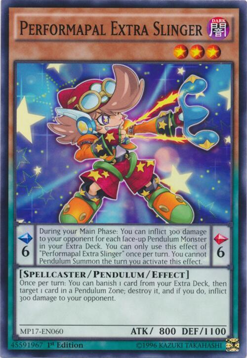 Performapal Extra Slinger (MP17-EN060) (MP17)