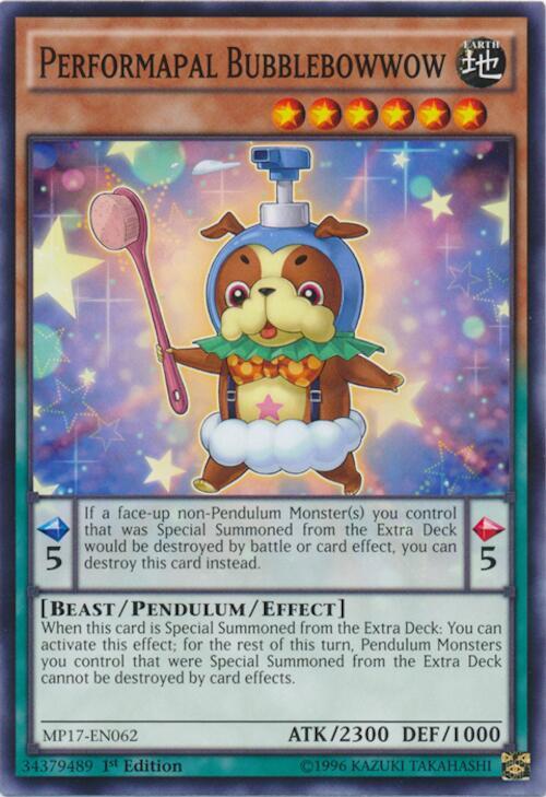 Performapal Bubblebowwow (MP17-EN062) (MP17)