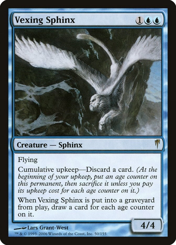 Image for Vexing Sphinx (50) (CSP) - Magic: The Gathering