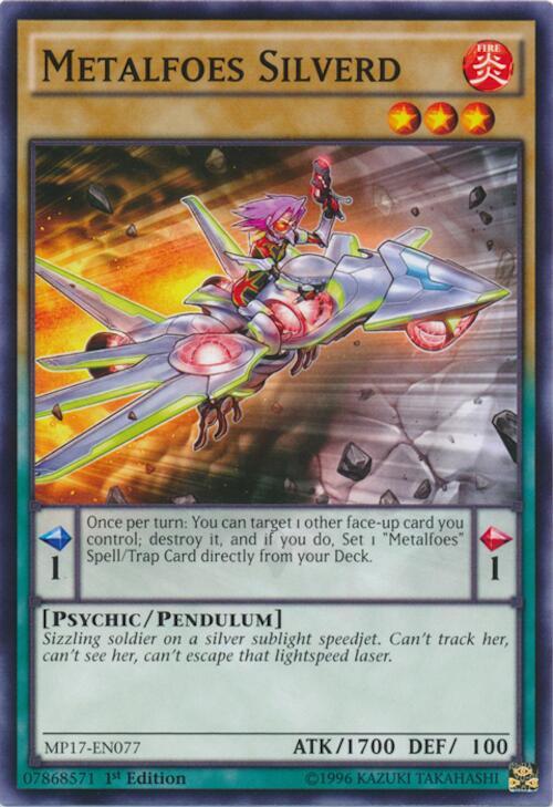 Metalfoes Silverd (MP17-EN077) (MP17)