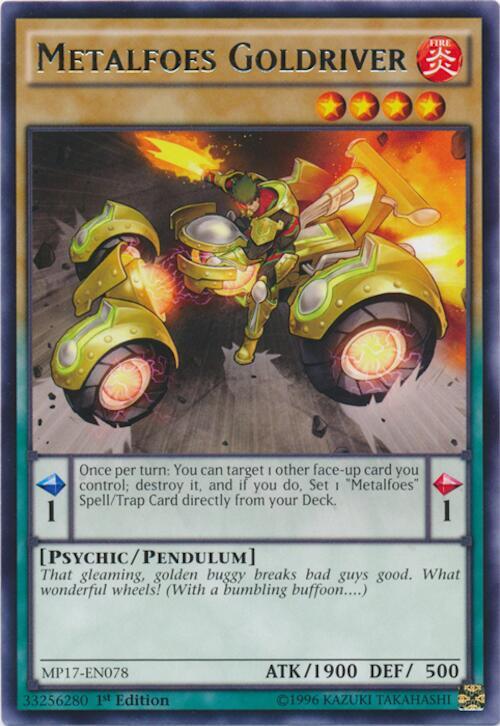 Metalfoes Goldriver (MP17-EN078) (MP17)