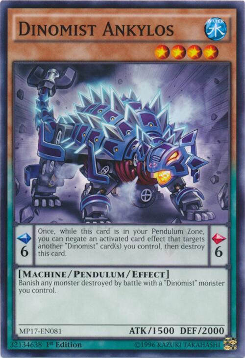 Dinomist Ankylos (MP17-EN081) (MP17)