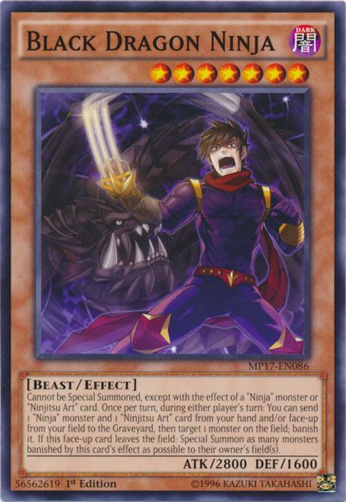 Black Dragon Ninja (MP17-EN086) (MP17)