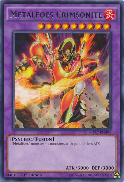 Metalfoes Crimsonite (MP17-EN094) (MP17)