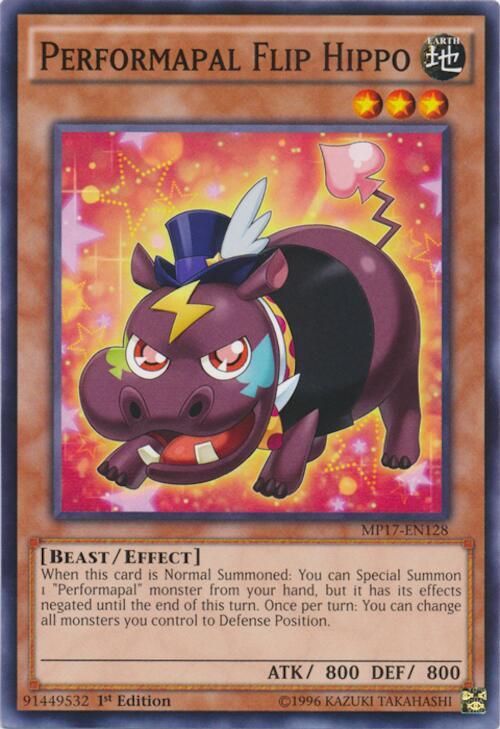 Performapal Flip Hippo (MP17-EN128) (MP17)