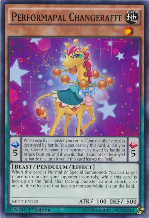 Performapal Changeraffe (MP17-EN130) (MP17)