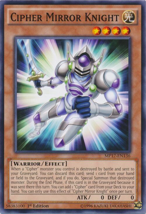 Cipher Mirror Knight (MP17-EN136) (MP17)