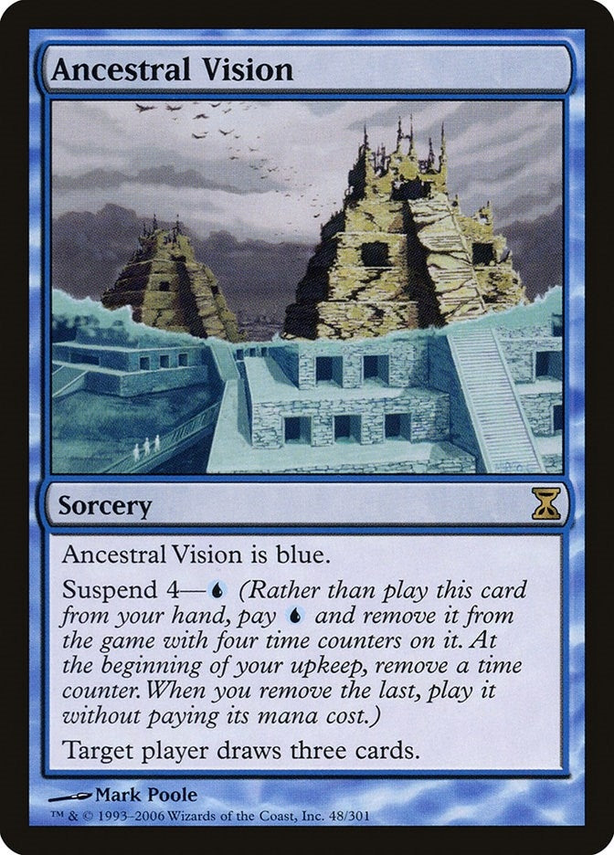 Image for Ancestral Vision (48) (TSP) - Magic: The Gathering