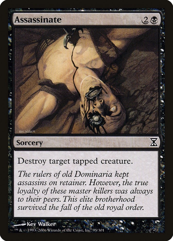 Image for Assassinate (95) (TSP) - Magic: The Gathering