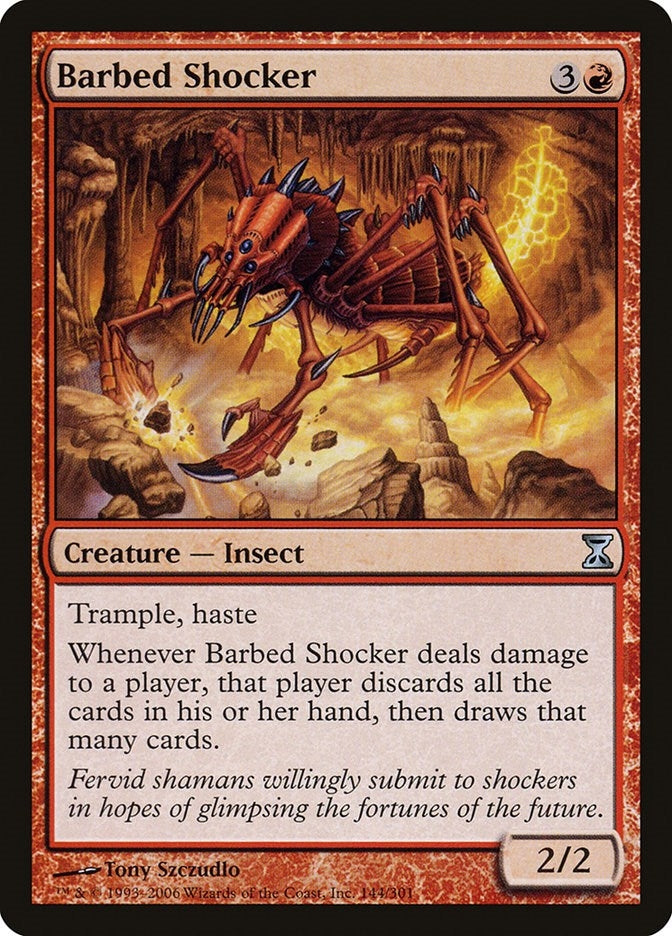 Image for Barbed Shocker (144) (TSP) - Magic: The Gathering