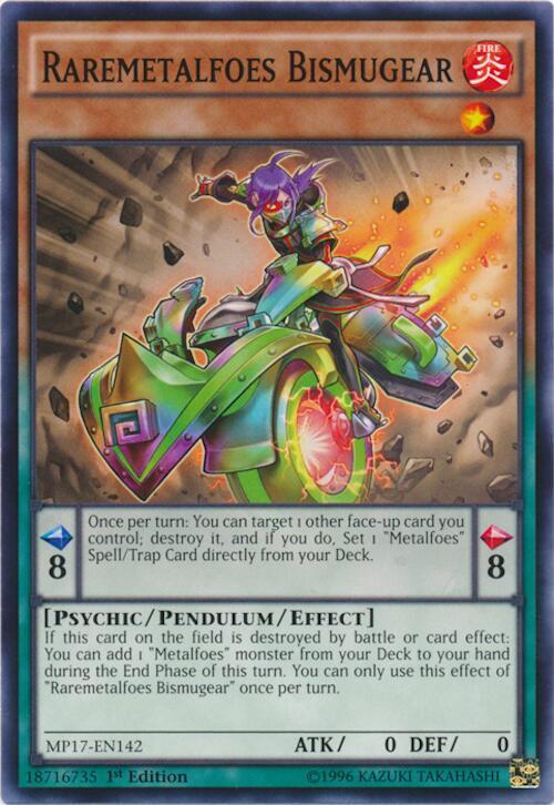 Raremetalfoes Bismugear (MP17-EN142) (MP17)