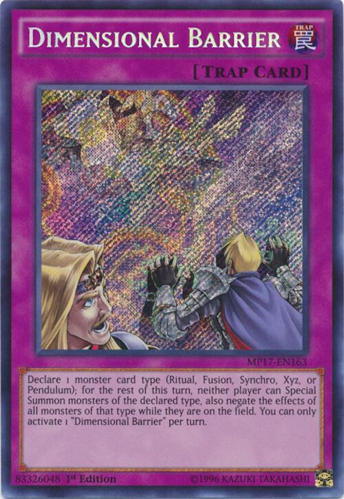 Dimensional Barrier (MP17-EN163) (MP17)