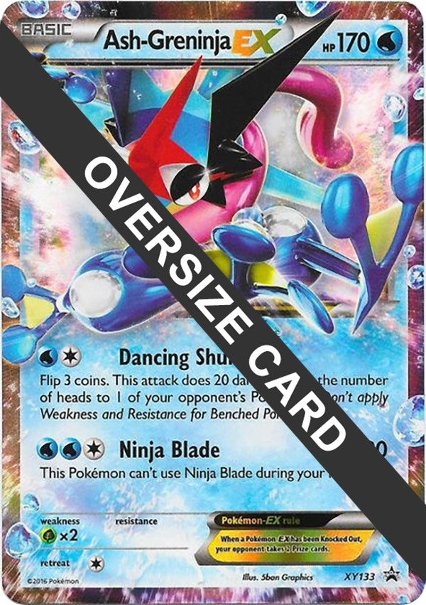 Ash-Greninja EX - XY133 (XY Black Star Promos) (XY133) (PR)
