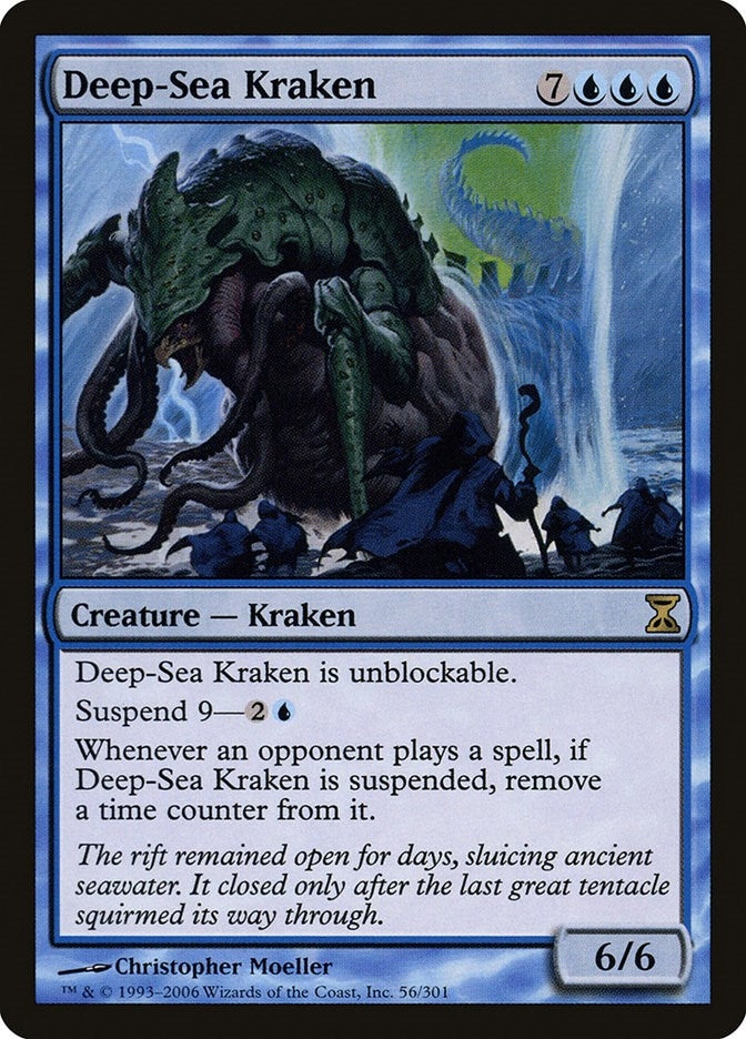 Image for Deep-Sea Kraken (56) (TSP) - Magic: The Gathering