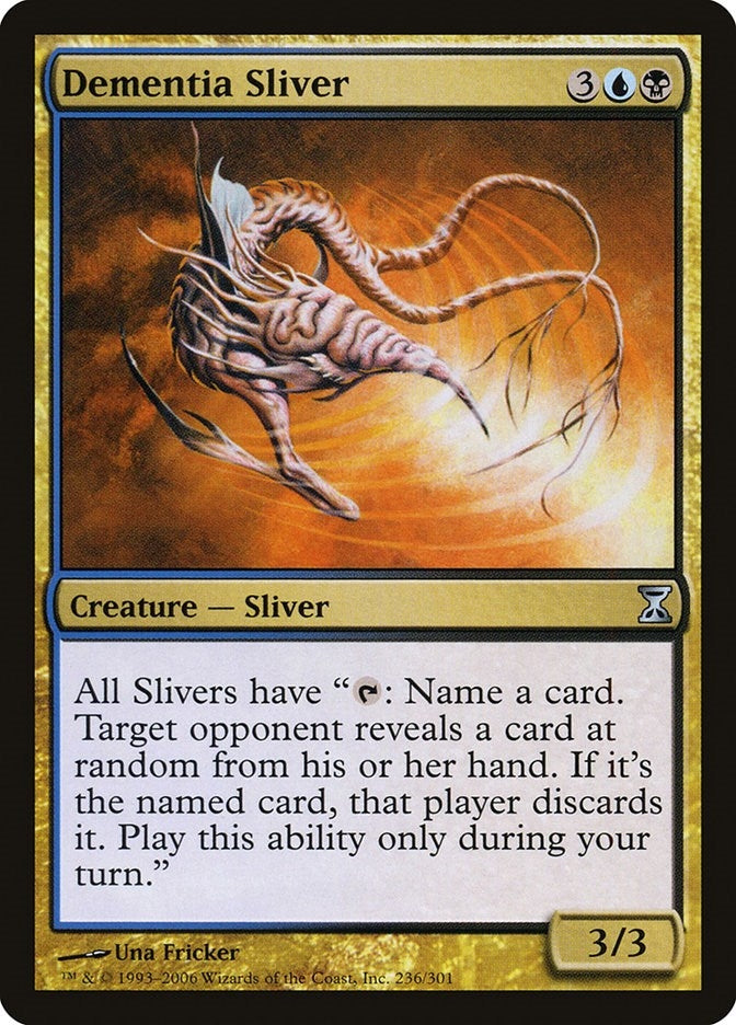Image for Dementia Sliver (236) (TSP) - Magic: The Gathering