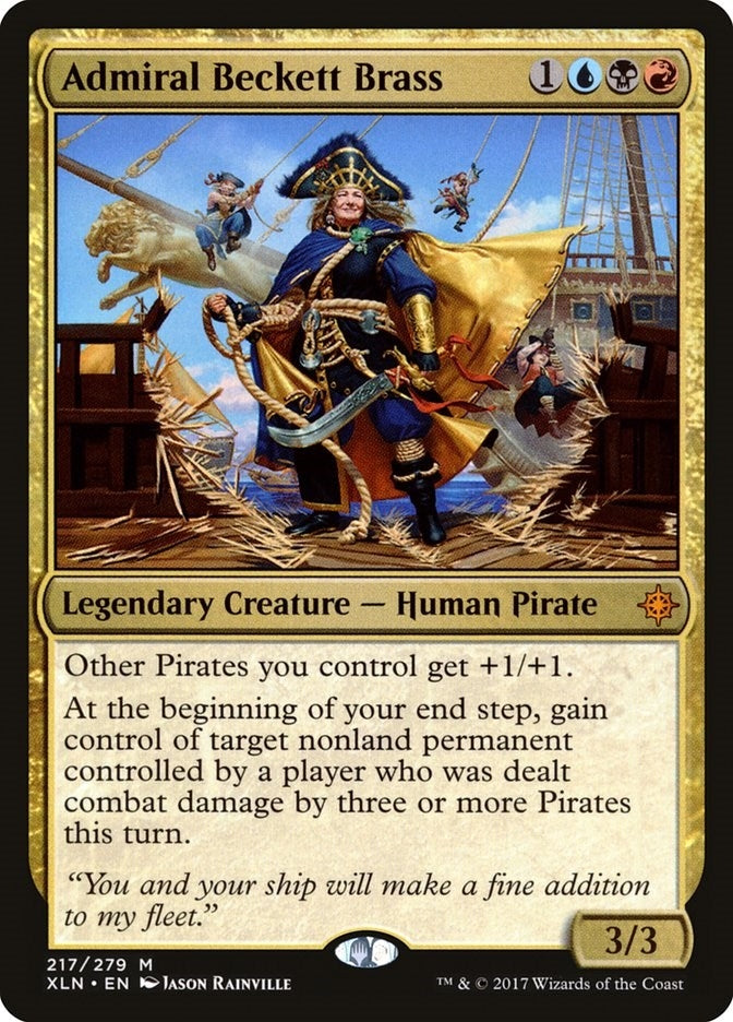 Admiral Beckett Brass (217) (XLN)