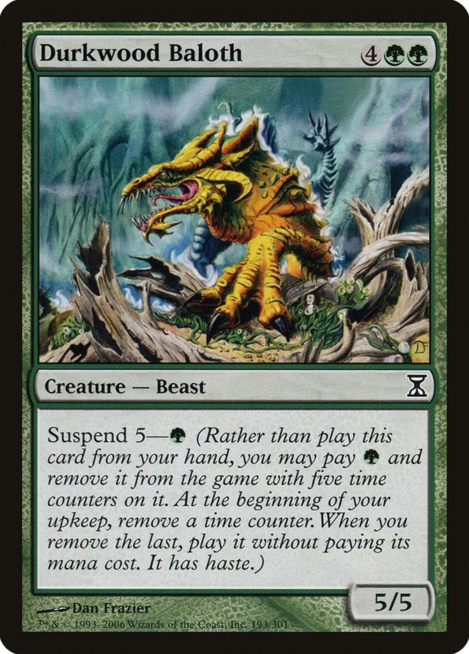 Image for Durkwood Baloth (193) (TSP) - Magic: The Gathering