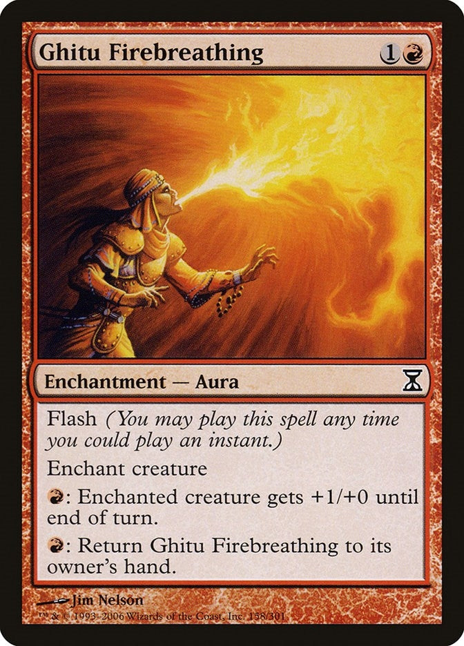 Image for Ghitu Firebreathing (158) (TSP) - Magic: The Gathering