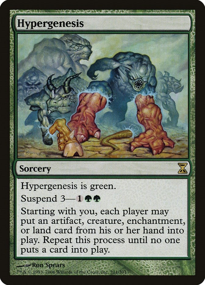 Image for Hypergenesis (201) (TSP) - Magic: The Gathering