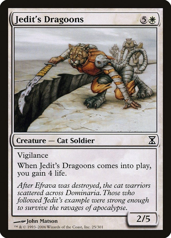 Image for Jedit's Dragoons (25) (TSP) - Magic: The Gathering