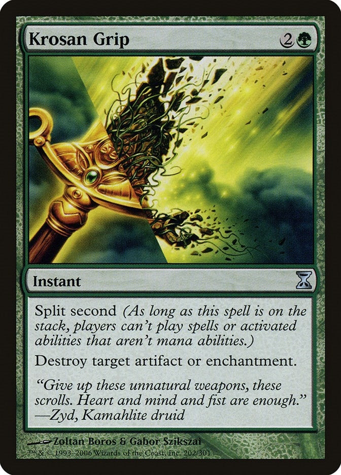 Image for Krosan Grip (202) (TSP) - Magic: The Gathering