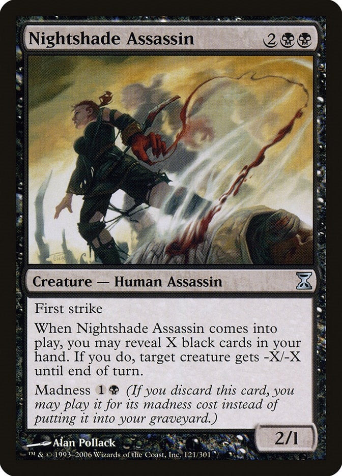 Image for Nightshade Assassin (121) (TSP) - Magic: The Gathering