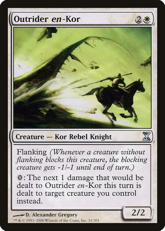 Image for Outrider en-Kor (31) (TSP) - Magic: The Gathering