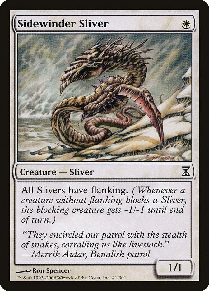 Image for Sidewinder Sliver (41) (TSP) - Magic: The Gathering