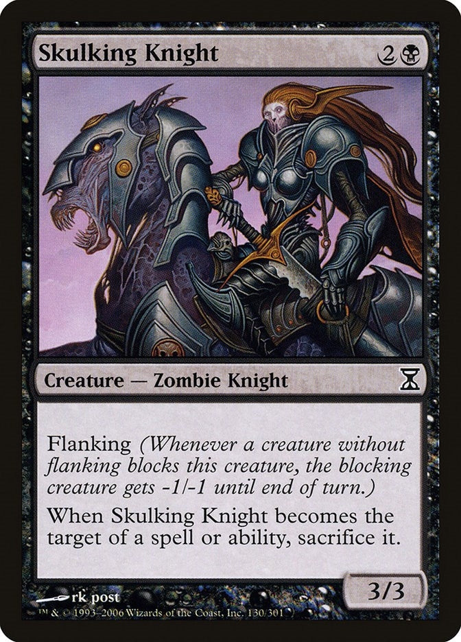 Image for Skulking Knight (130) (TSP) - Magic: The Gathering