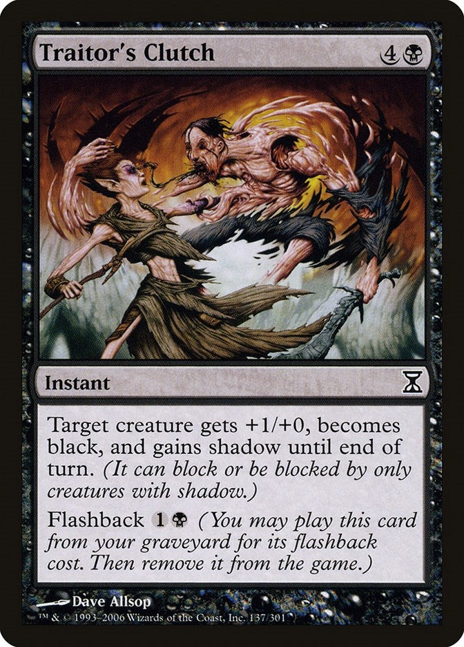 Image for Traitor's Clutch (137) (TSP) - Magic: The Gathering