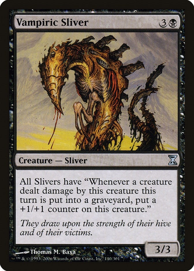 Image for Vampiric Sliver (140) (TSP) - Magic: The Gathering