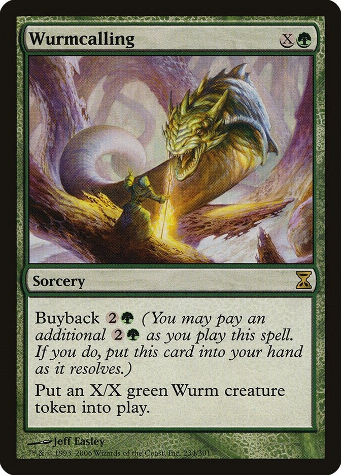 Image for Wurmcalling (234) (TSP) - Magic: The Gathering