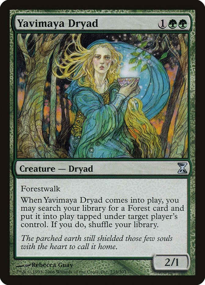 Image for Yavimaya Dryad (235) (TSP) - Magic: The Gathering